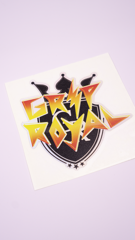 Sticker - Crest w/ Text (Holographic)