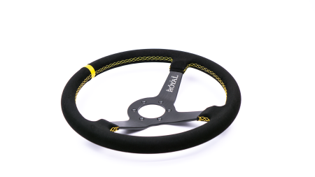 Brute - 350mm - Suede - Yellow TDC - Yellow Stitch - Image 2