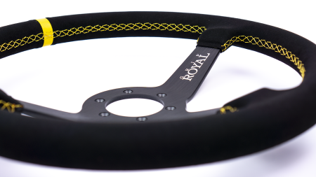 Brute - 350mm - Suede - Yellow TDC - Yellow Stitch - Image 4