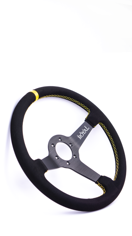 Brute - 350mm - Suede - Yellow TDC - Yellow Stitch - Image 7