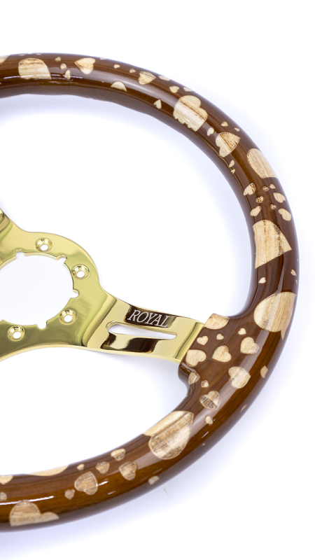 [CHOOSE YOUR ETCH] on Gold Chrome Spokes - 350mm - Image 8