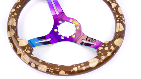 Hearts Etch on Neochrome Spokes - 350mm - Image 7
