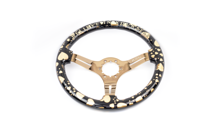Teggi w/ Believe In Yourself Hearts Etch on Copper Spokes - 350mm