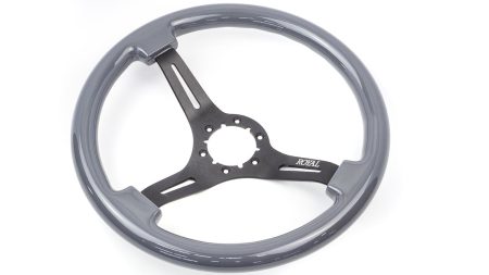 Grigio on Black Spokes - 350mm