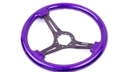 Plumcrazy on Black Spokes - 350mm