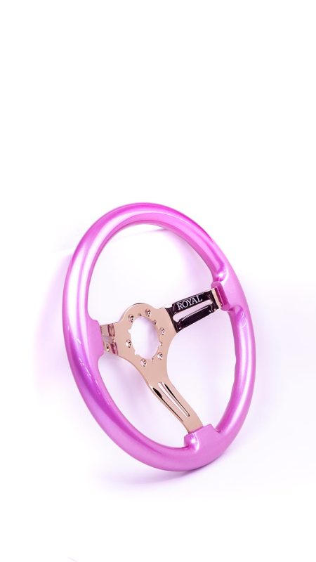 Sassy Pink on Copper Spokes - 350mm - Image 2
