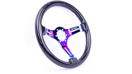 Teggi w/ Blue, Red, Rainbow Flake on Neochrome Spokes - 350mm - Image 14