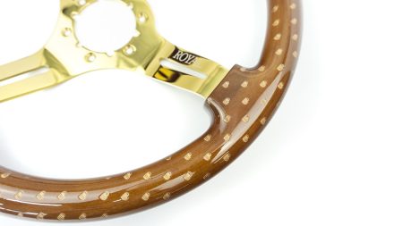 Beer Etch on Gold Spokes - 350mm - Image 3