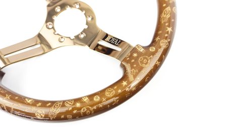 Space Etch on Copper Spokes - 350mm