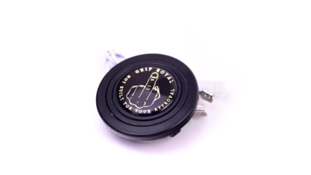 Horn Button - Middle Finger - Gold