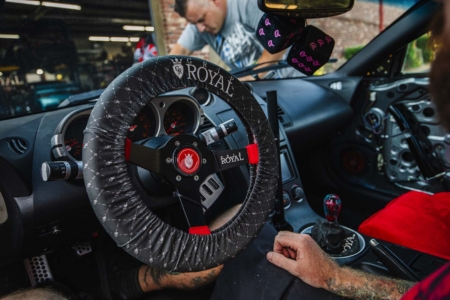 Steering Wheel Cover - Open Face