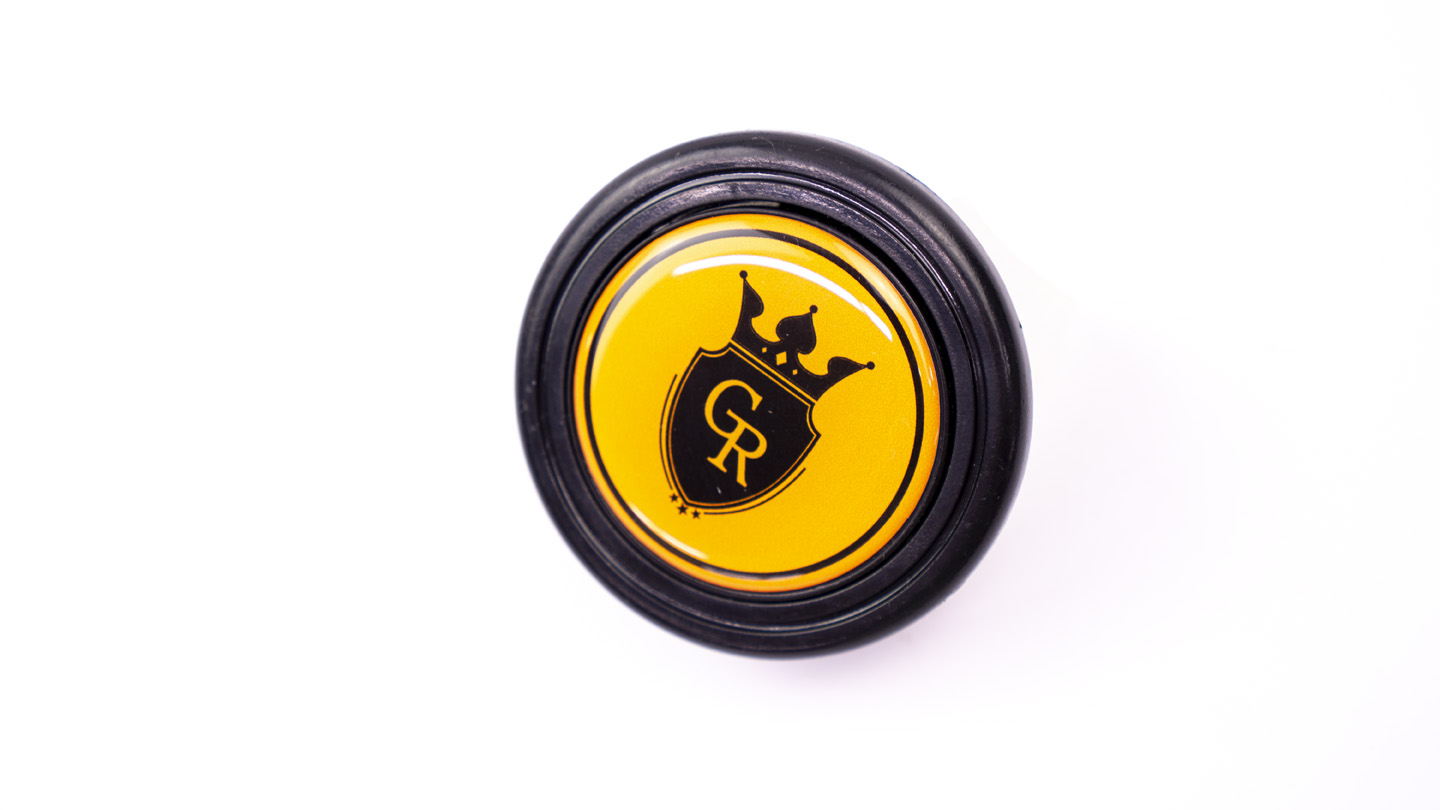 CHOOSE YOUR COLOR] Horn Button - Crest - Grip Royal