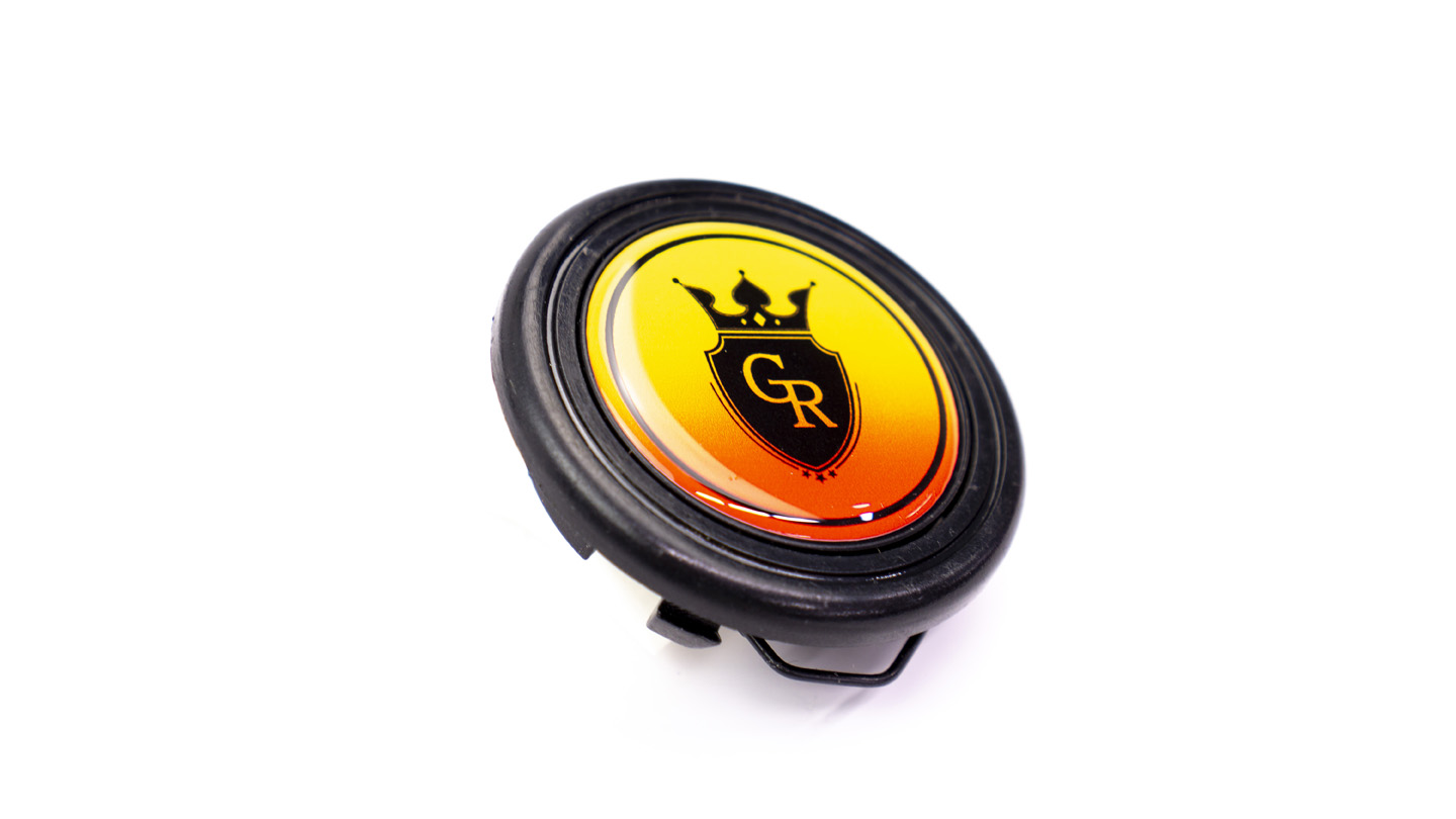 CHOOSE YOUR COLOR] Horn Button - Crest - Grip Royal