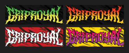 Nobori Flag - Metal Logo