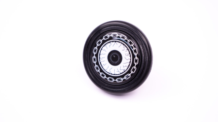 Horn Button - Eyeball & Chain