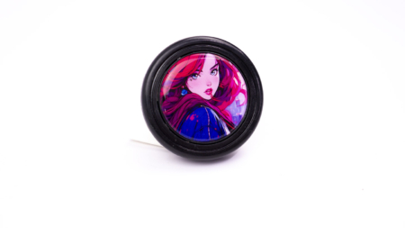 Horn Button - Redhead