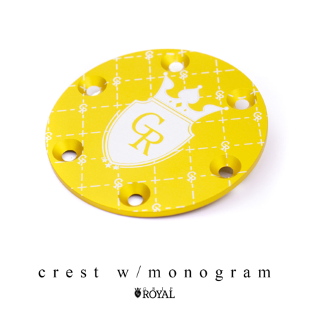 [CHOOSE YOUR DESIGN] Horn Delete Plate Kit - Gold - Image 5