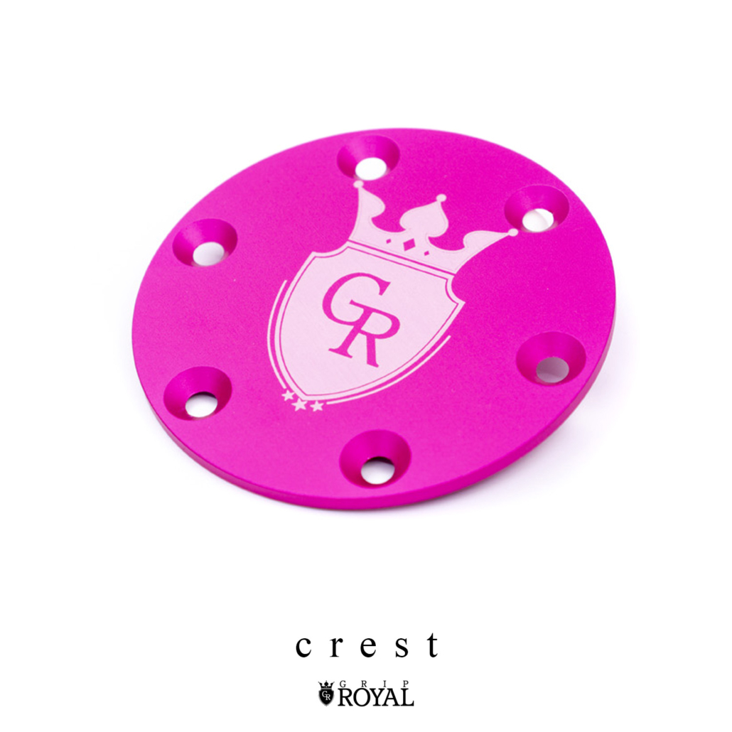 [CHOOSE YOUR DESIGN] Horn Delete Plate Kit Pink Grip Royal