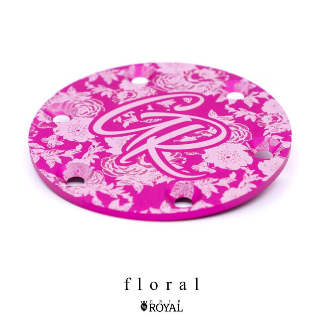 [CHOOSE YOUR DESIGN] Horn Delete Plate Kit Pink Grip Royal