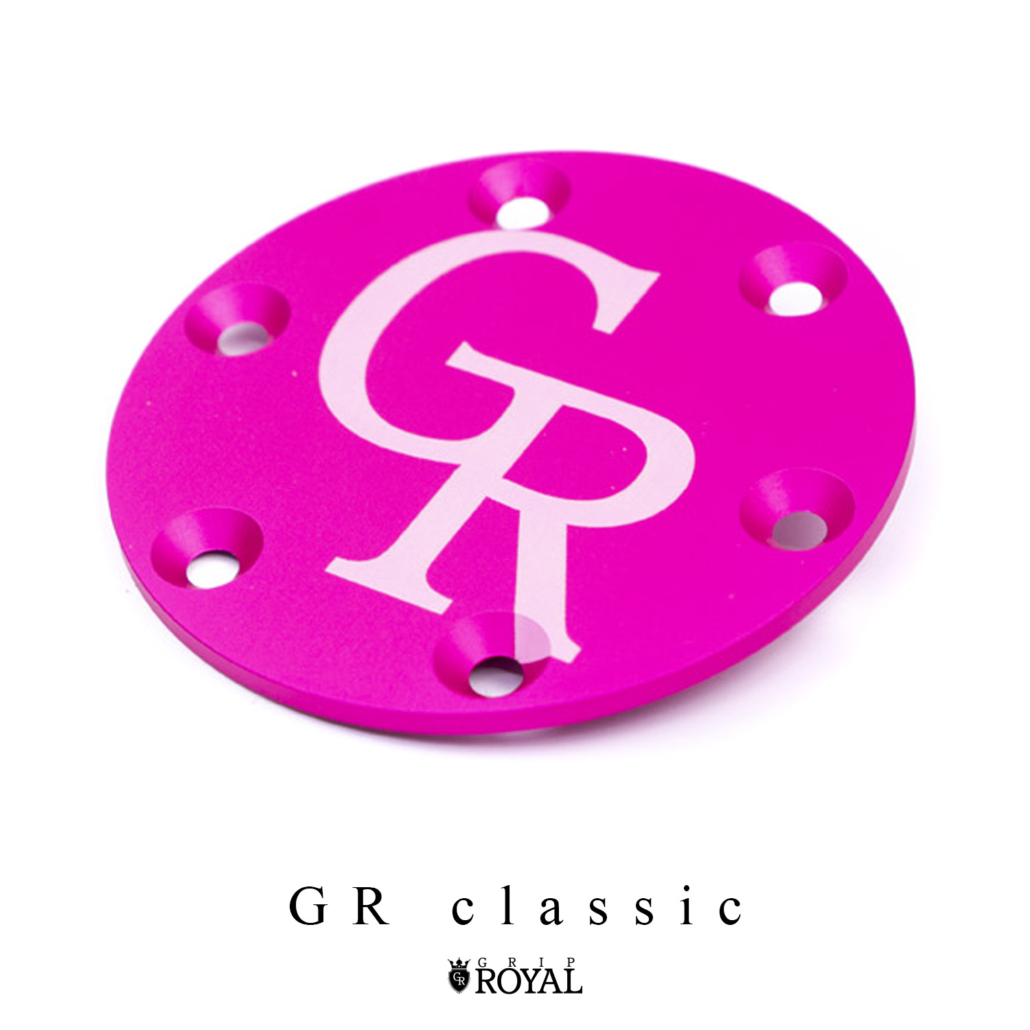 [CHOOSE YOUR DESIGN] Horn Delete Plate Kit Pink Grip Royal