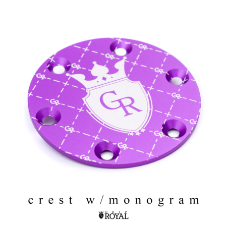 [CHOOSE YOUR DESIGN] Horn Delete Plate Kit - Purple - Image 5
