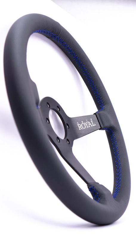 Brute - 350mm - Leather - Blue Stitch - Image 5