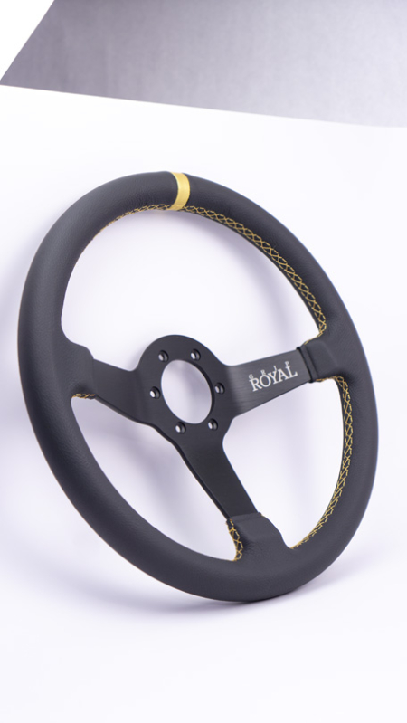 Brute - 350mm - Leather - Gold TDC - Gold Stitch - Image 6