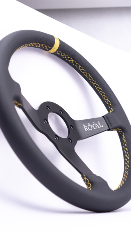 Brute - 350mm - Leather - Gold TDC - Gold Stitch - Image 5