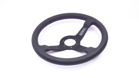 Brute - 350mm - Leather - Purple Stitch - Image 14
