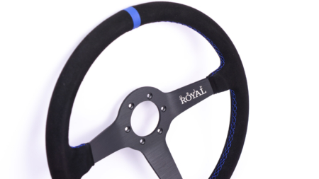 Brute - 350mm - Suede - Blue TDC - Blue Stitch