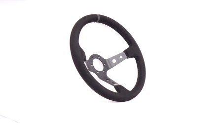 Club - 350mm - Suede - Black TDC - Black Stitch - Image 3