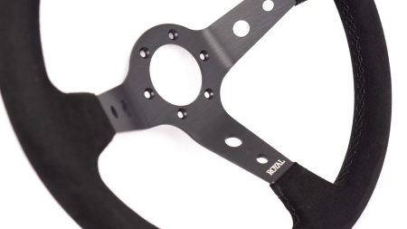 Club - 350mm - Suede - Black TDC - Black Stitch - Image 5