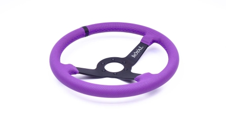 Brute - 350mm - Purple Perforated Leather - Black TDC - Image 2