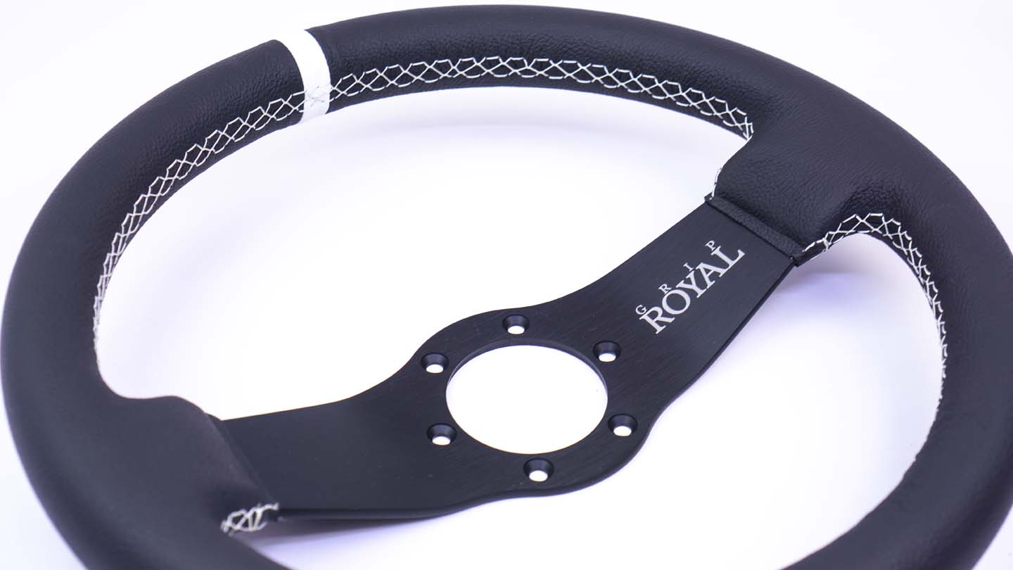 Blade - 330mm - Leather - White TDC - White Stitch - Image 3