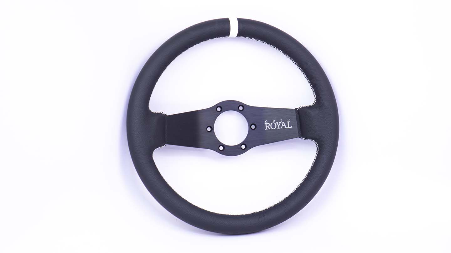 Blade - 330mm - Leather - White TDC - White Stitch - Image 7