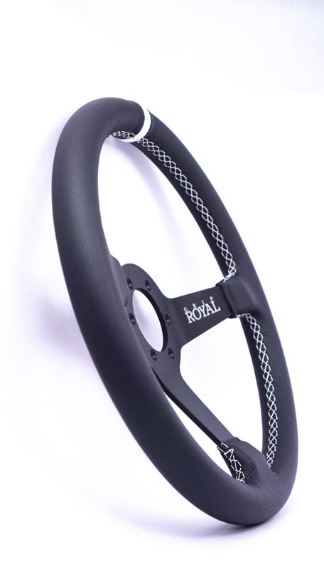 Brute - 350mm - Leather - White TDC - White Stitch - Image 5